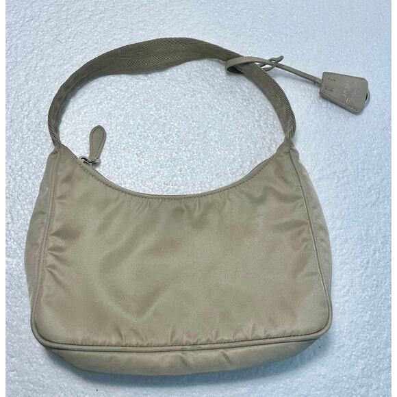 Prada  Re-Nylon Saffiano Mini Re-Edition 2000 Bag Deserto - Picture 2 of 15